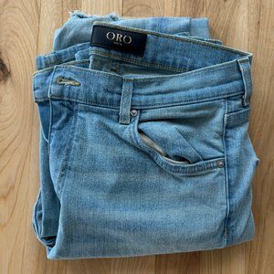 Oro Los Angeles THE SAND DENIM 30 x 32 Ultra Stretch Denim